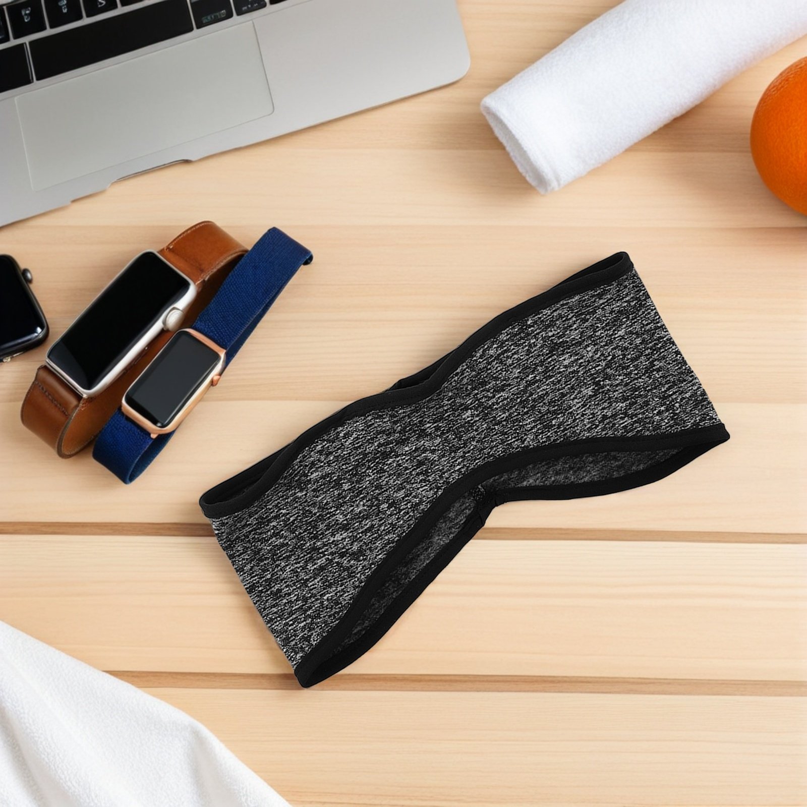 Winter Headband Fleece - 3 adet kadın kış yürüyüş bandı
