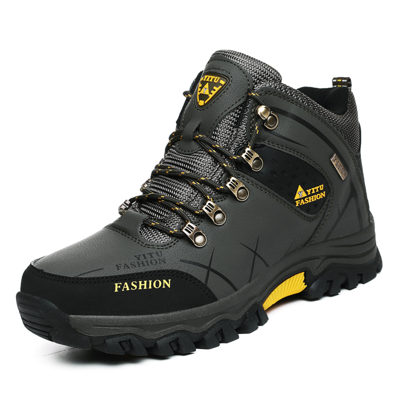 Waterproof Winter Boot - Marka Erkek Kışlık Kar Botları Su